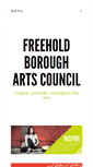 Mobile Screenshot of freeholdborougharts.org